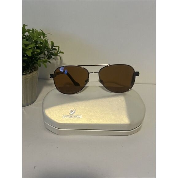 Accessories - Jimmy Crystal JCS117 New York Sunglasses Brown Swarovski Crystals J C Frame Only